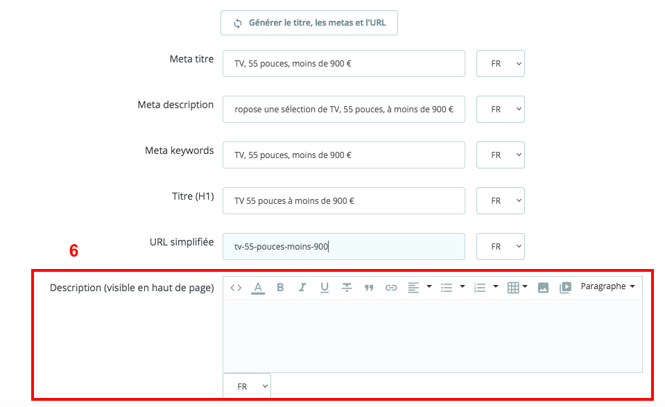 génération automatique