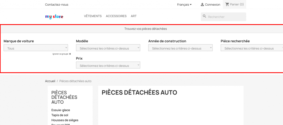 moteur de recherche haut de page copie
