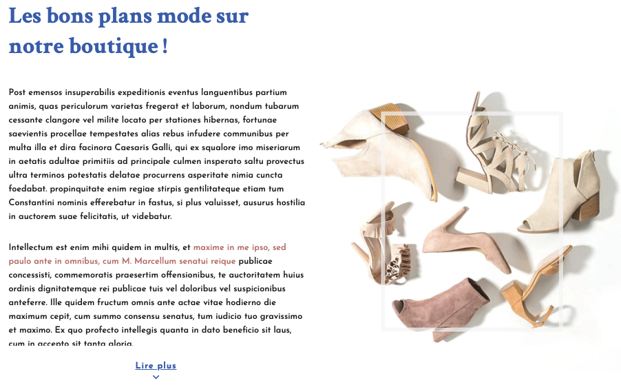 Titre H1 Et Texte Principal Fo