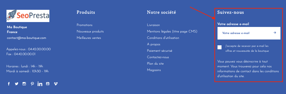 bloc newsletter front