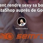 Webinar SEMrush sur l'optimisation de PrestaShop