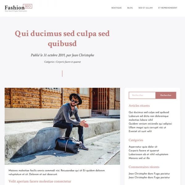 Fashion Blog Article
